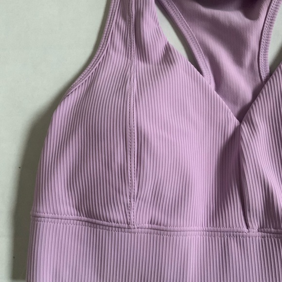 Women’s Avia Lavender Sports Bra - Picture 2 of 3